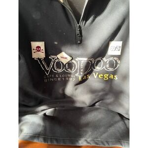 Rio Las Vegas VooDoo‎ Cafe Lounge 1/4 Zip Pullover Sweatshirt Mens XL